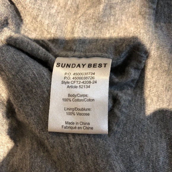 Aritzia Sunday Best Kerouac Moto Jacket Grey Size 4 - Picture 7 of 7